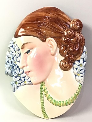 Lot 641 - BESWICK FACE WALL PLAQUE