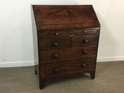 Lot 735 - MAHOGANY BUREAU