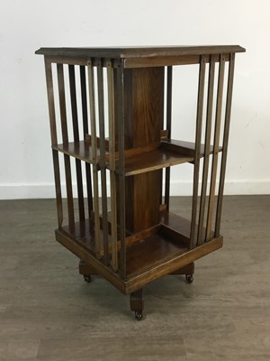 Lot 738 - VICTORIAN REVOLVING BOOKCASE