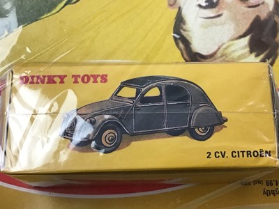 Lot 781 - COLLECTION OF REPRODUCTION DINKY TOYS MAGAZINES / VEHICLES