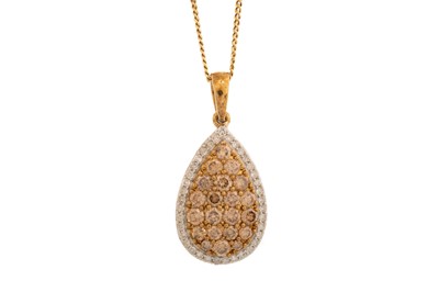 Lot 518 - DIAMOND PENDANT