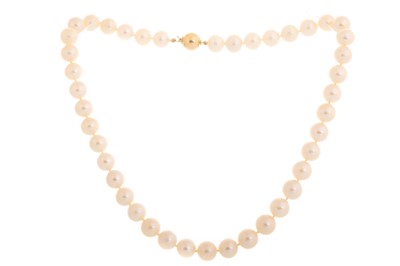 Lot 483 - PEARL NECKLACE