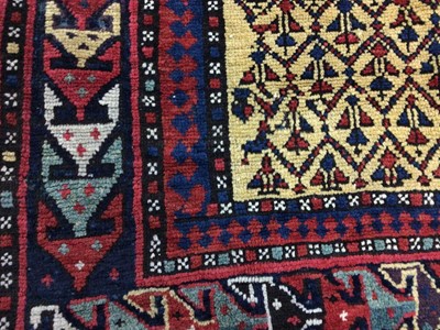 Lot 1444 - CAUCASIAN KUBA PRAYER RUG