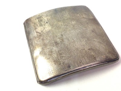 Lot 1 - GEORGE V SILVER CARD CASE