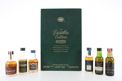 Lot 67 - CLASSIC MALTS DISTILLERS EDITION MINIATURE SET (6 X 5CL)