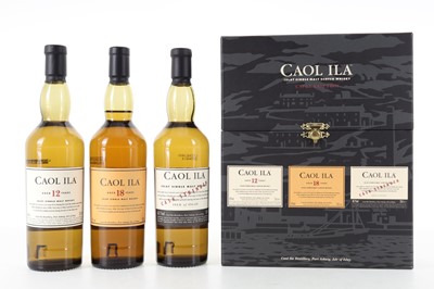 Lot 73 - CAOL ILA COLLECTION INCLUDING 18 YEAR OLD (3 X 20CL)