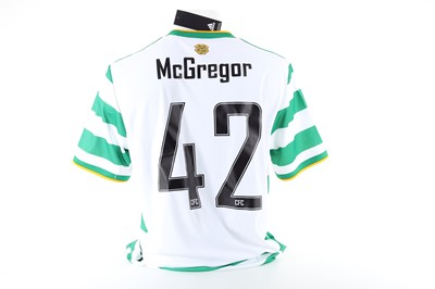 Lot 1729 - CALLUM MCGREGOR OF CELTIC F.C., PLAYER SPECIFICATION EUROPEAN HOME JERSEY