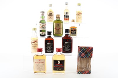 Lot 77 - 11 ASSORTED WHISKY MINIATURES