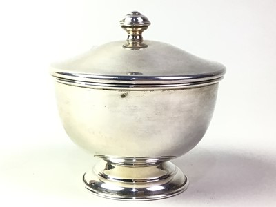 Lot 32 - ITALIAN SILVER LIDDED BOWL