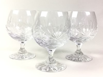 Lot 35 - THREE SETS OF ROYAL DOULTON GLASSES