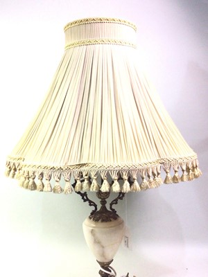 Lot 41 - THREE TABLE LAMPS