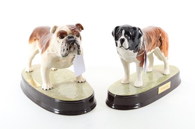 Lot BESWICK, TWO DOG FIGURES