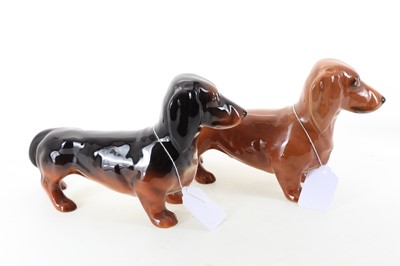 Lot 1354 - BESWICK, THREE DOG FIGURES