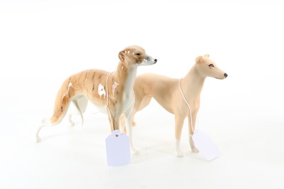 Lot 1356 - BESWICK, FIVE DOG FIGURES