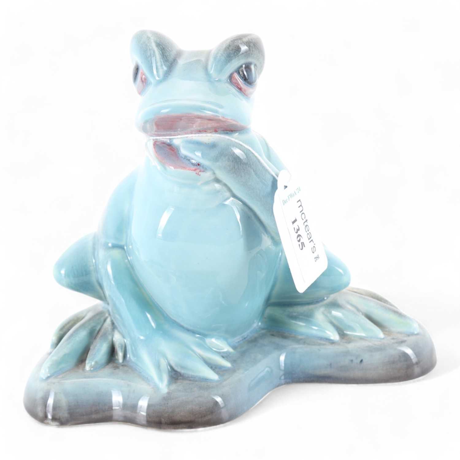 Lot 1365 - BESWICK, FROG FIGURE