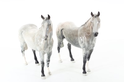 Lot BESWICK, TWO HORSE FIGURES