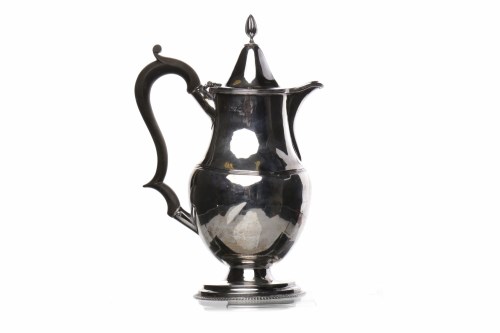 Lot 92 - EARLY 20TH CENTURY SILVER WATER POT maker...