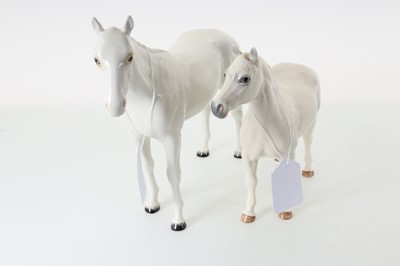 Lot BESWICK, TWO HORSE FIGURES