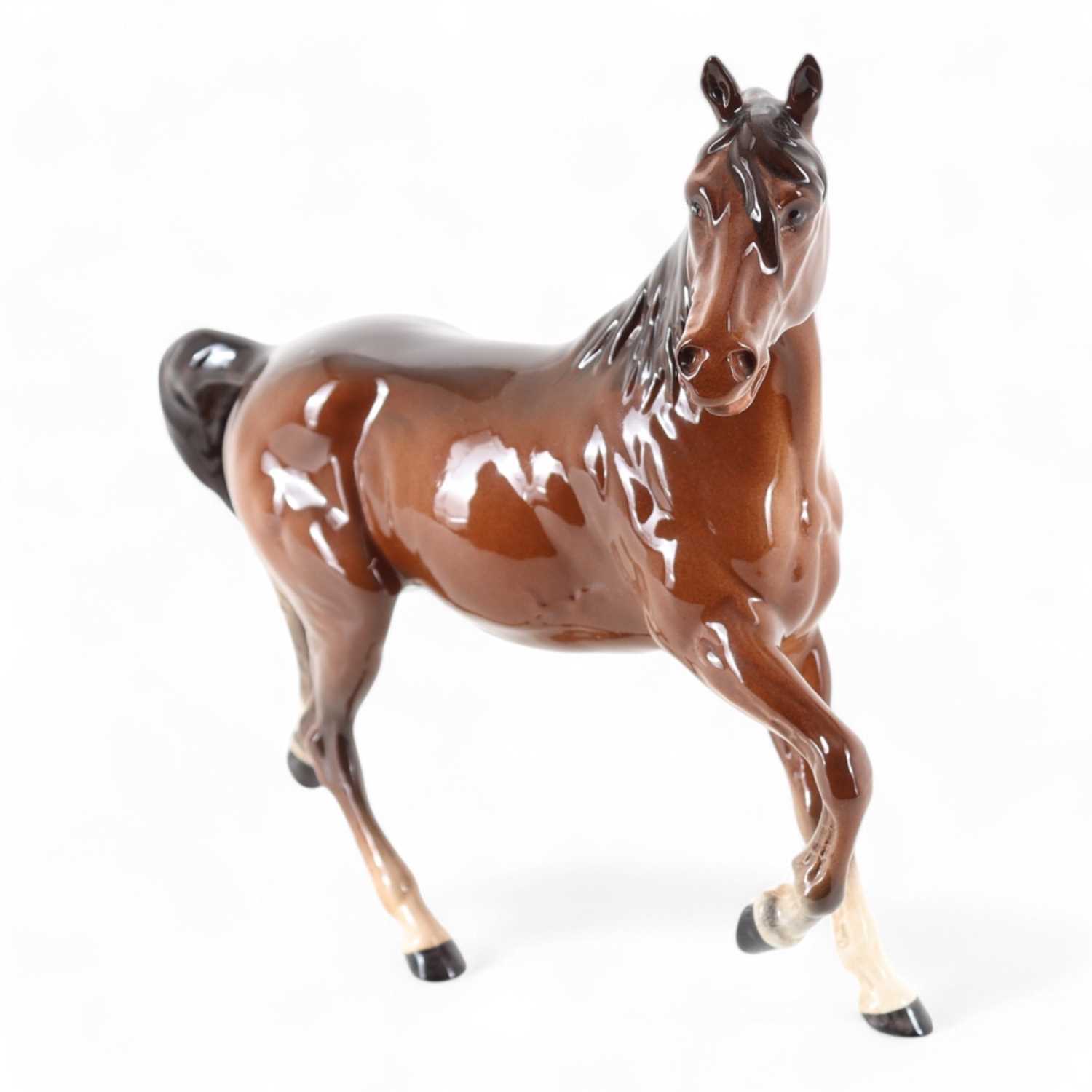 Lot 1395 - BESWICK, HORSE FIGURE