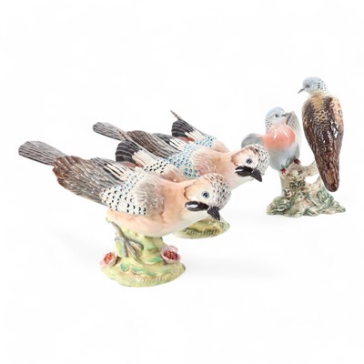 Lot 1400 - BESWICK, THREE BIRD FIGURES