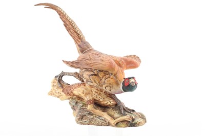 Lot 1402 - BESWICK, THREE BIRD FIGURES
