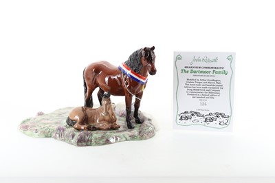 Lot BESWICK, HORSE GROUP.