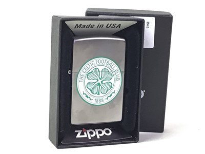 Lot 49 - CELTIC FOOTBALL CLUB ZIPPO LIGHTER