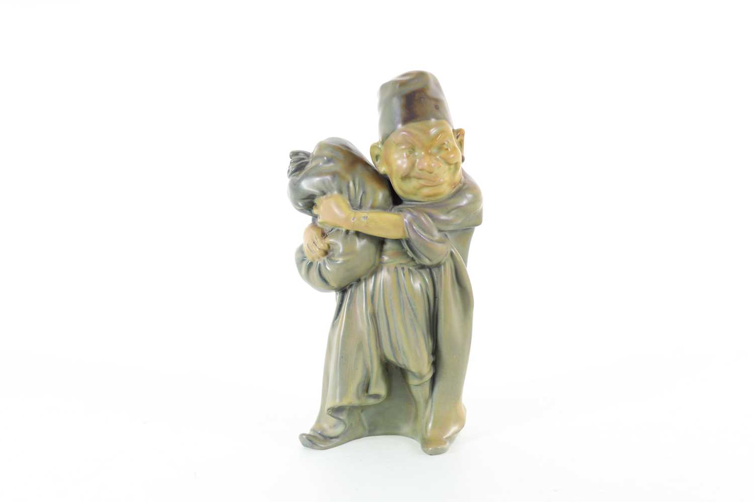 Lot HARRY TITTENSOR FOR ROYAL DOULTON, TITANIAN GLAZE FIGURE