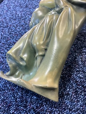 Lot 1411 - HARRY TITTENSOR FOR ROYAL DOULTON, TITANIAN GLAZE FIGURE