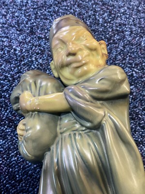 Lot 1411 - HARRY TITTENSOR FOR ROYAL DOULTON, TITANIAN GLAZE FIGURE