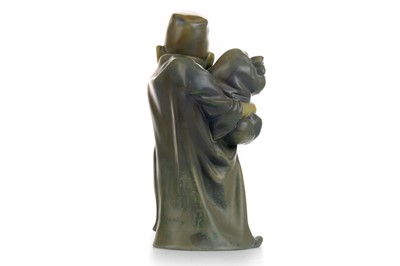 Lot 1411 - HARRY TITTENSOR FOR ROYAL DOULTON, TITANIAN GLAZE FIGURE