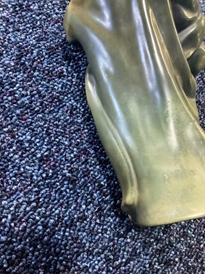 Lot 1411 - HARRY TITTENSOR FOR ROYAL DOULTON, TITANIAN GLAZE FIGURE