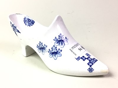 Lot 54 - ROYAL WORCESTER PORCELAIN SHOE