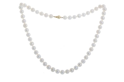 Lot 436 - CULTURED PEARL NECKLACE