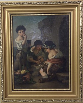 Lot 274 - PAIR OF OIL PAINTINGS