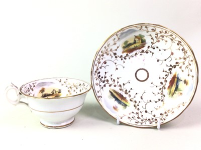 Lot 278 - COALPORT STYLE PART TEA SERVICE