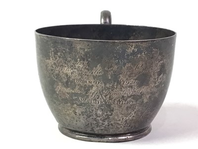 Lot 218 - GEORGE V SILVER CUP