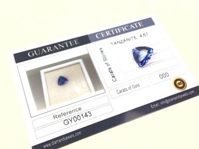 Lot 219 - NATURAL TANZANITE