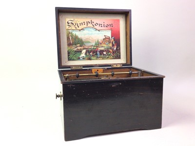 Lot 236 - GERMAN SYMPHONION MUSIC BOX