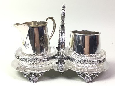 Lot 289 - COLLECTION OF PLATED WARE AND CERAMICS