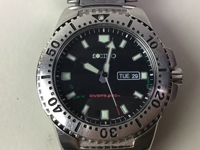 Lot 252 - SEIKO DIVERS WATCH