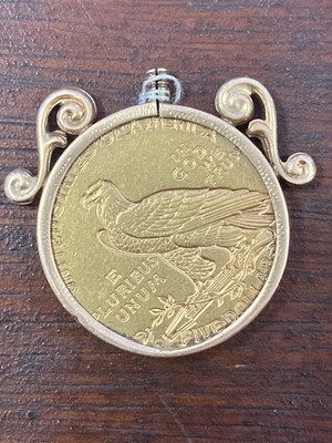 Lot 132 - USA GOLD INDIAN HEAD FIVE DOLLAR HALF EAGLE