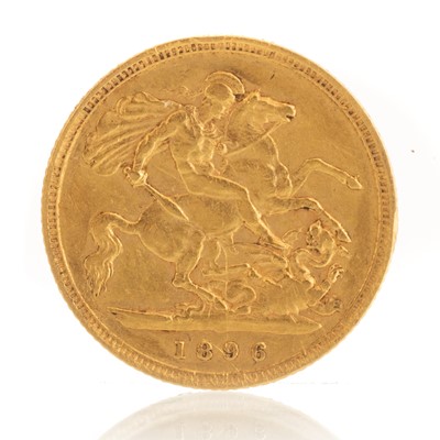 Lot 134 - VICTORIA HALF SOVEREIGN