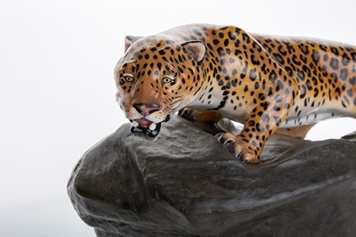 Lot 1420 - ROYAL DOULTON, PRESTIGE RANGE LEOPARD