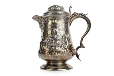 Lot VICTORIAN SILVER TANKARD