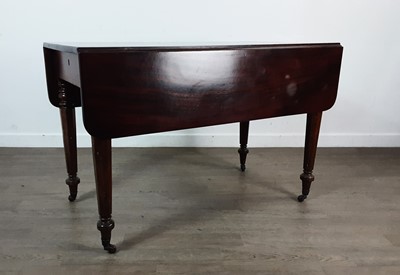 Lot 321 - MAHOGANY PEMBROKE TABLE