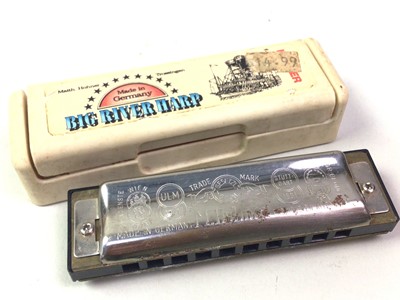 Lot 364 - TWO HOHNER 64 CHROMONICA HARMONICAS