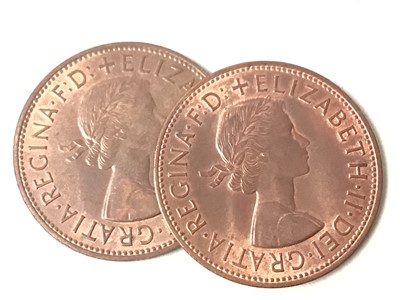 Lot 372 - COLLECTION OF ELIZABETH II PENNIES