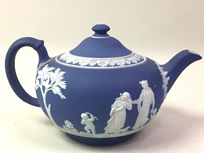 Lot 373 - COLLECTION OF JASPER WARE POTTERY