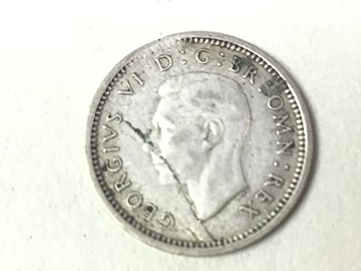 Lot 380 - VICTORIAN 1891 SILVER CROWN